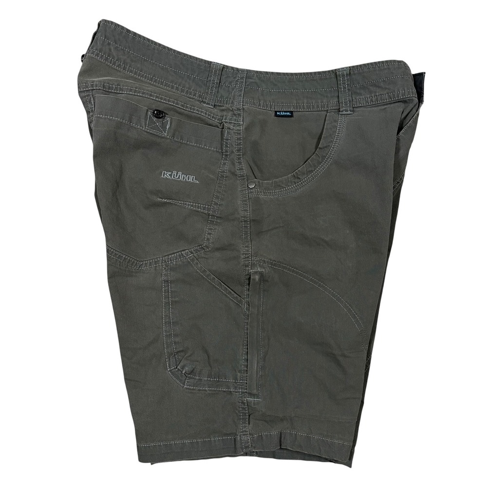 KUHL Ramblr Shorts Mens 32 Cargo Vintage Patina Dye Hiking Camping Travel